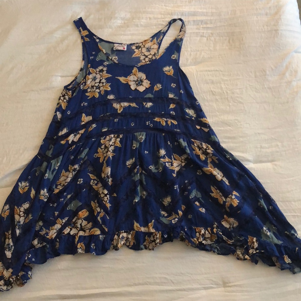Free People Floral top